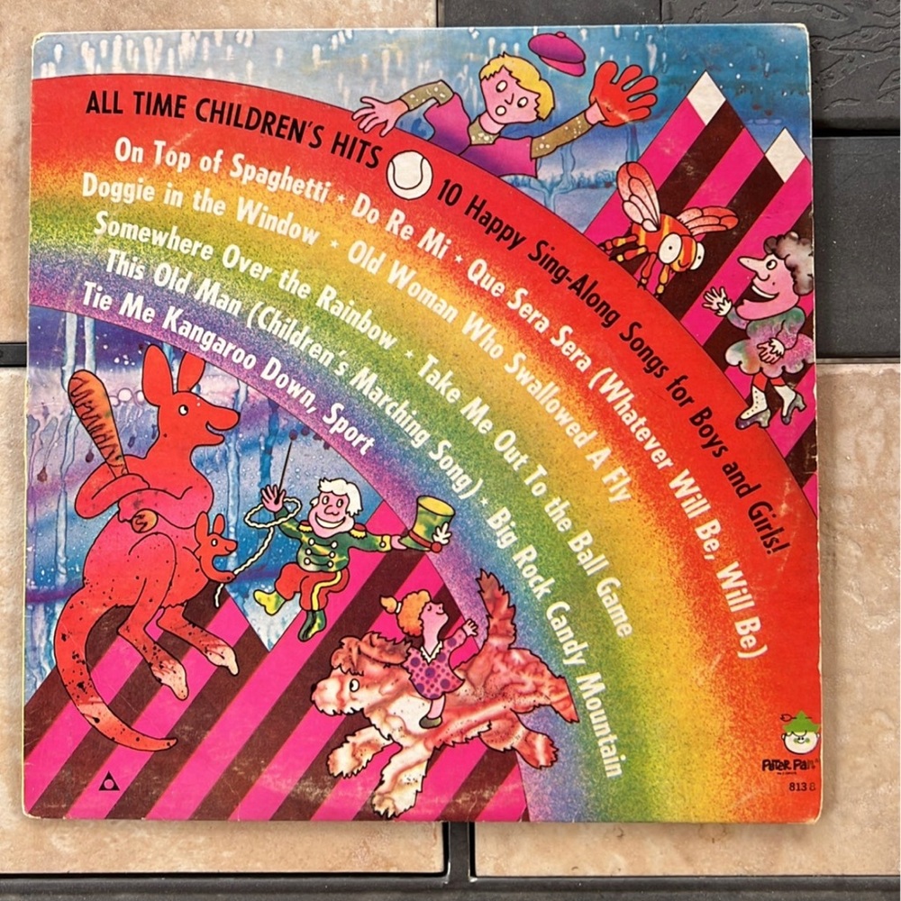 Peter Pan Records - All Time Children's Hits (1974)LP Vinyl